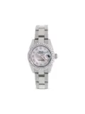 Rolex pre-owned Date Just 26mm - White