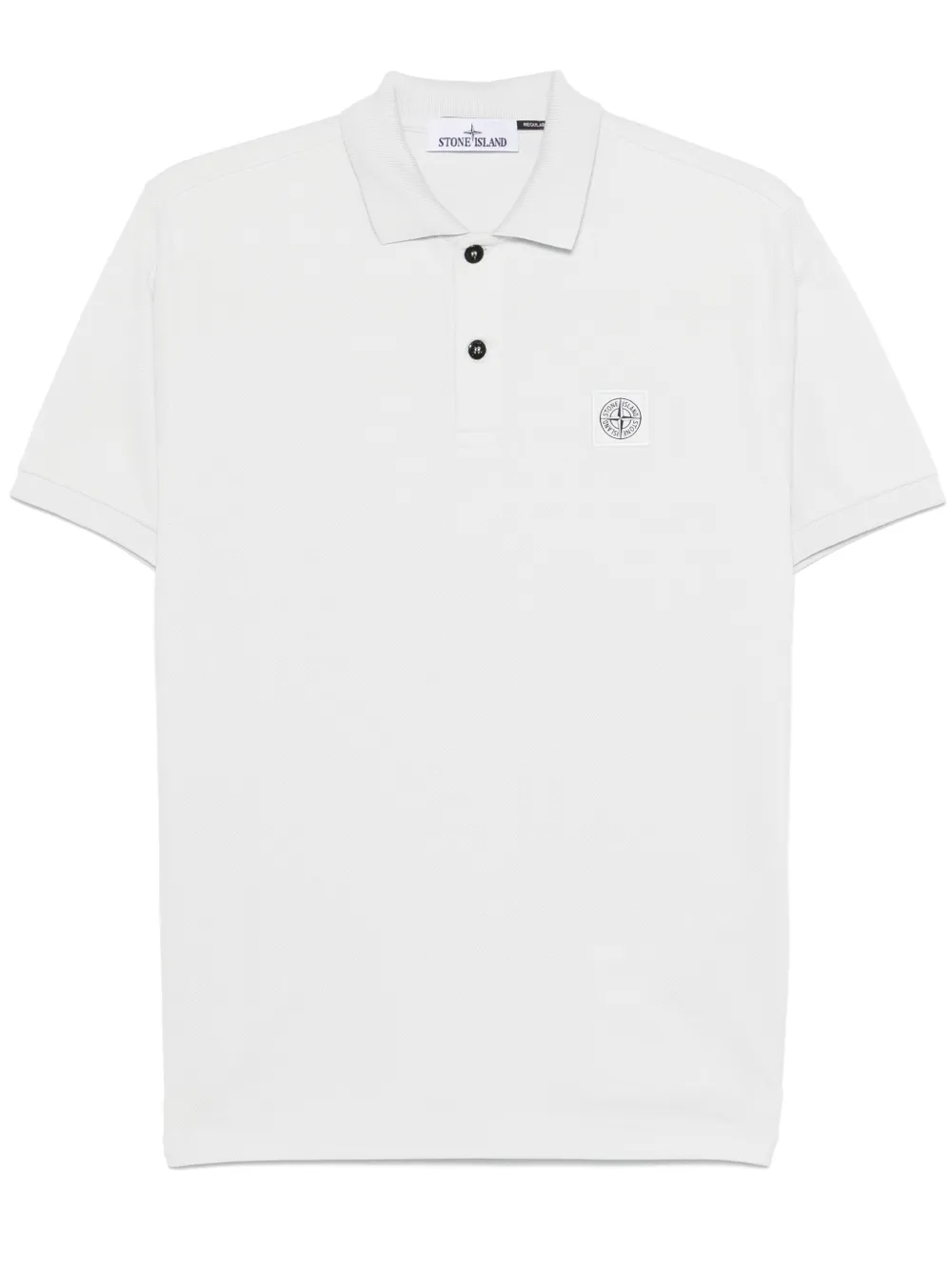 Stone Island playera tipo polo con parche Compass | azul | Image 1