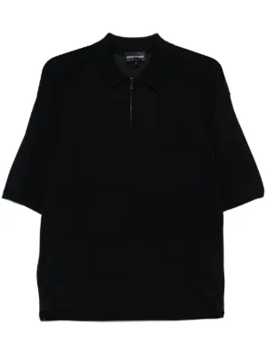 Homme Plissé Issey Miyake プリーツ ポロシャツ | ブラック | FARFETCH JP