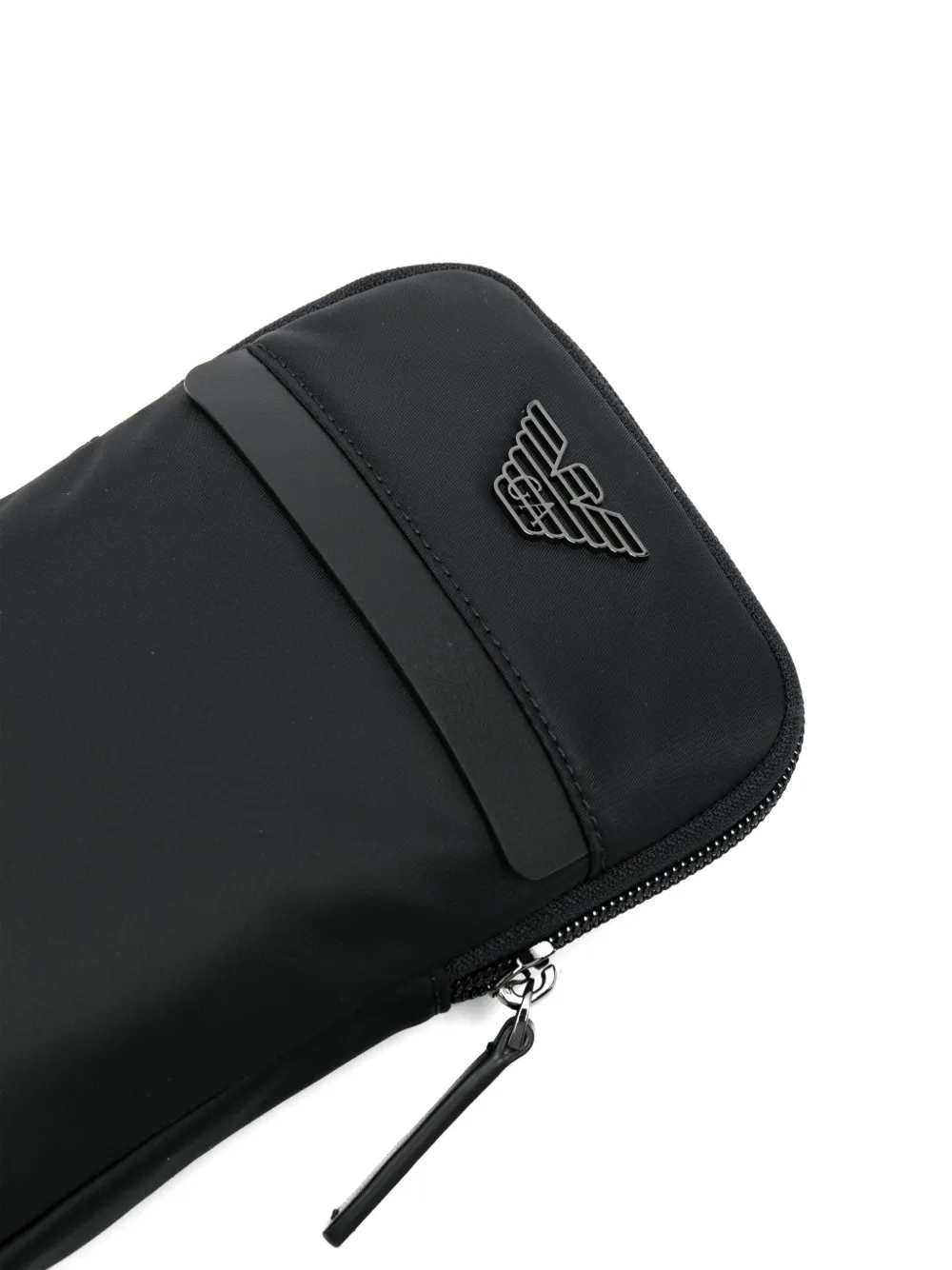 Emporio Armani Messengertas met logoplakkaat Zwart
