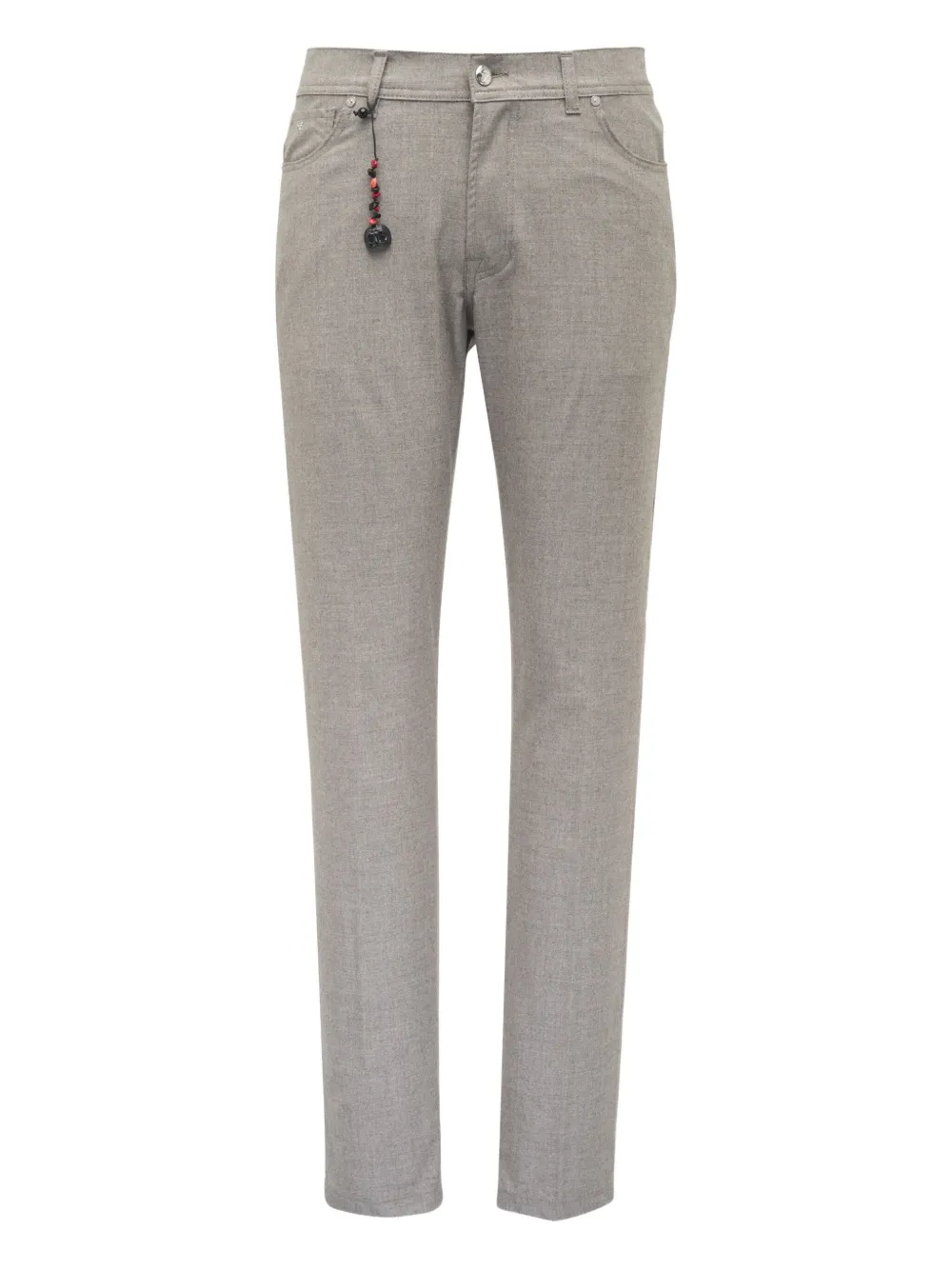 Marco Pescarolo Straight-leg Trousers In Gray