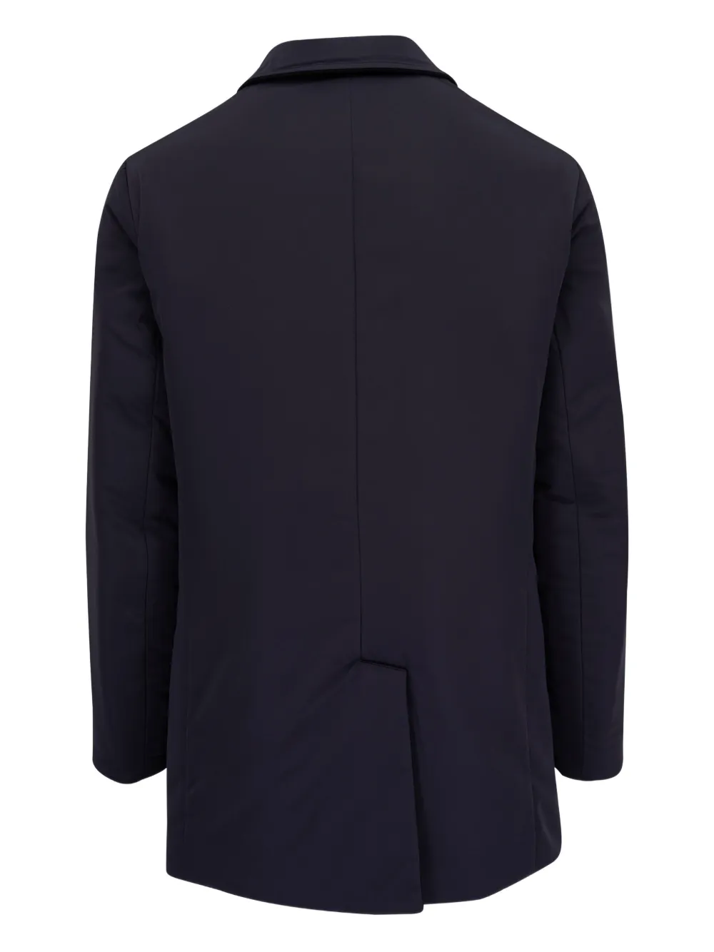 Maurizio Baldassari Single-breasted Collared Coat In Blue