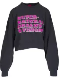 MOTHER slogan-print sweatshirt - Grey