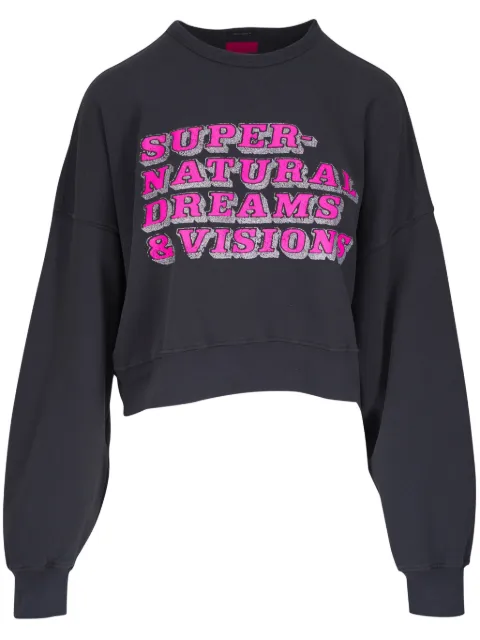MOTHER sudadera con eslogan estampado