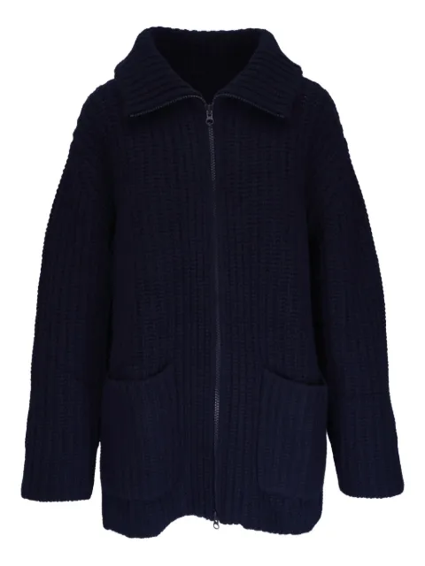 Lisa Yang ribbed zip-up coat