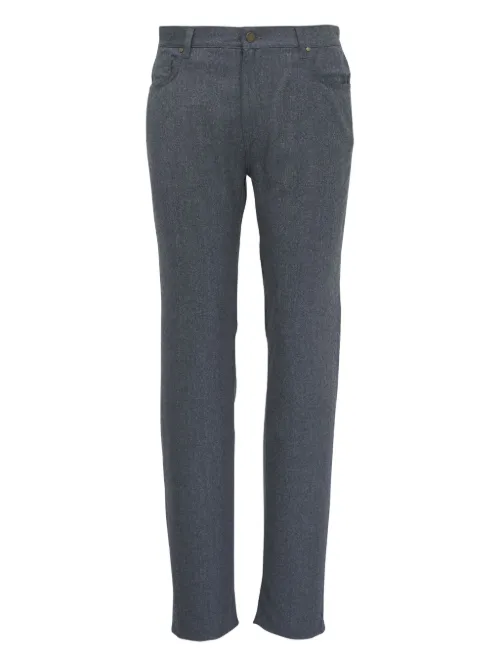 Pantalon de costume en laine vierge - Maurizio Baldassari - Modalova
