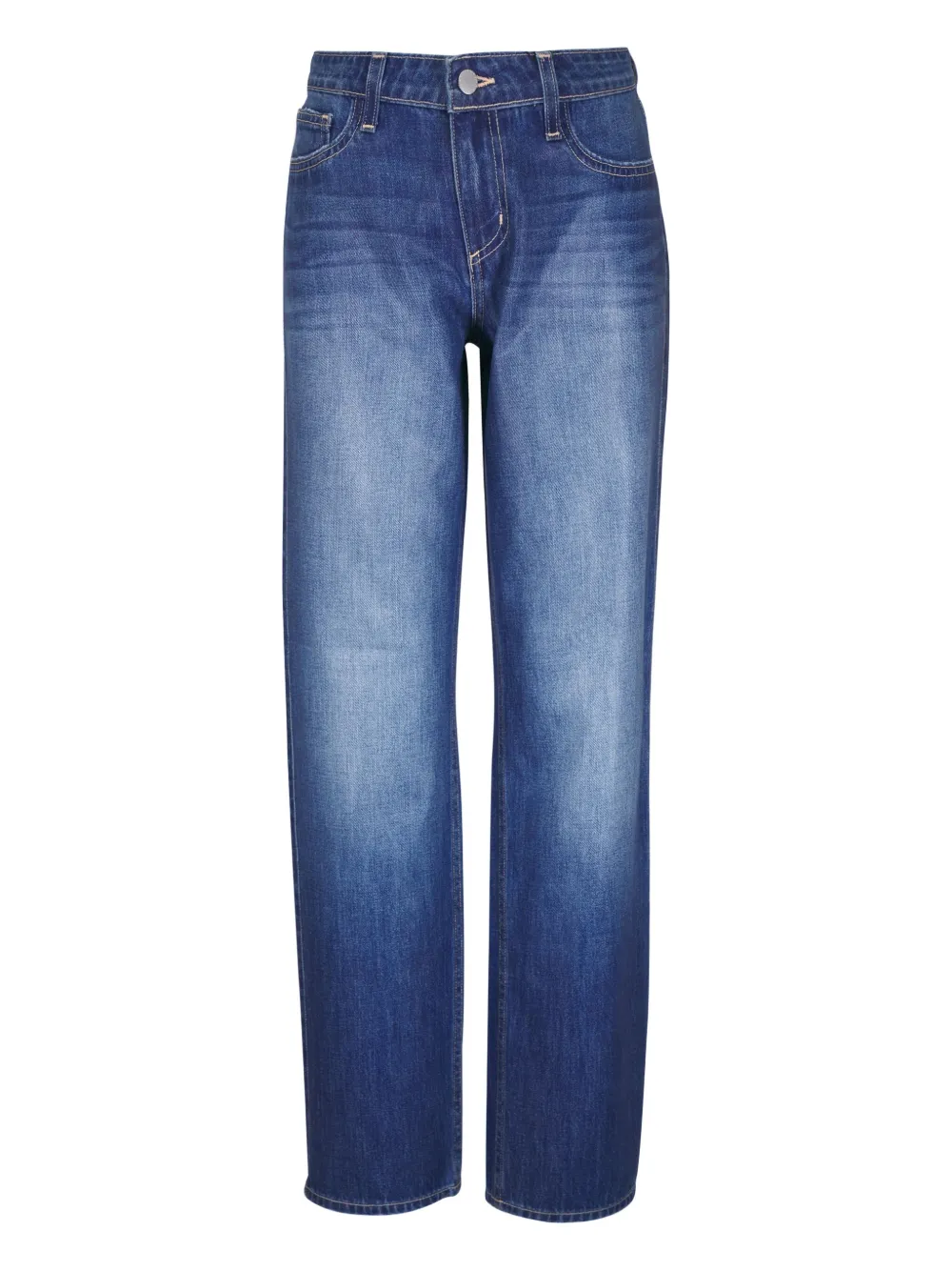 straight-leg jeans