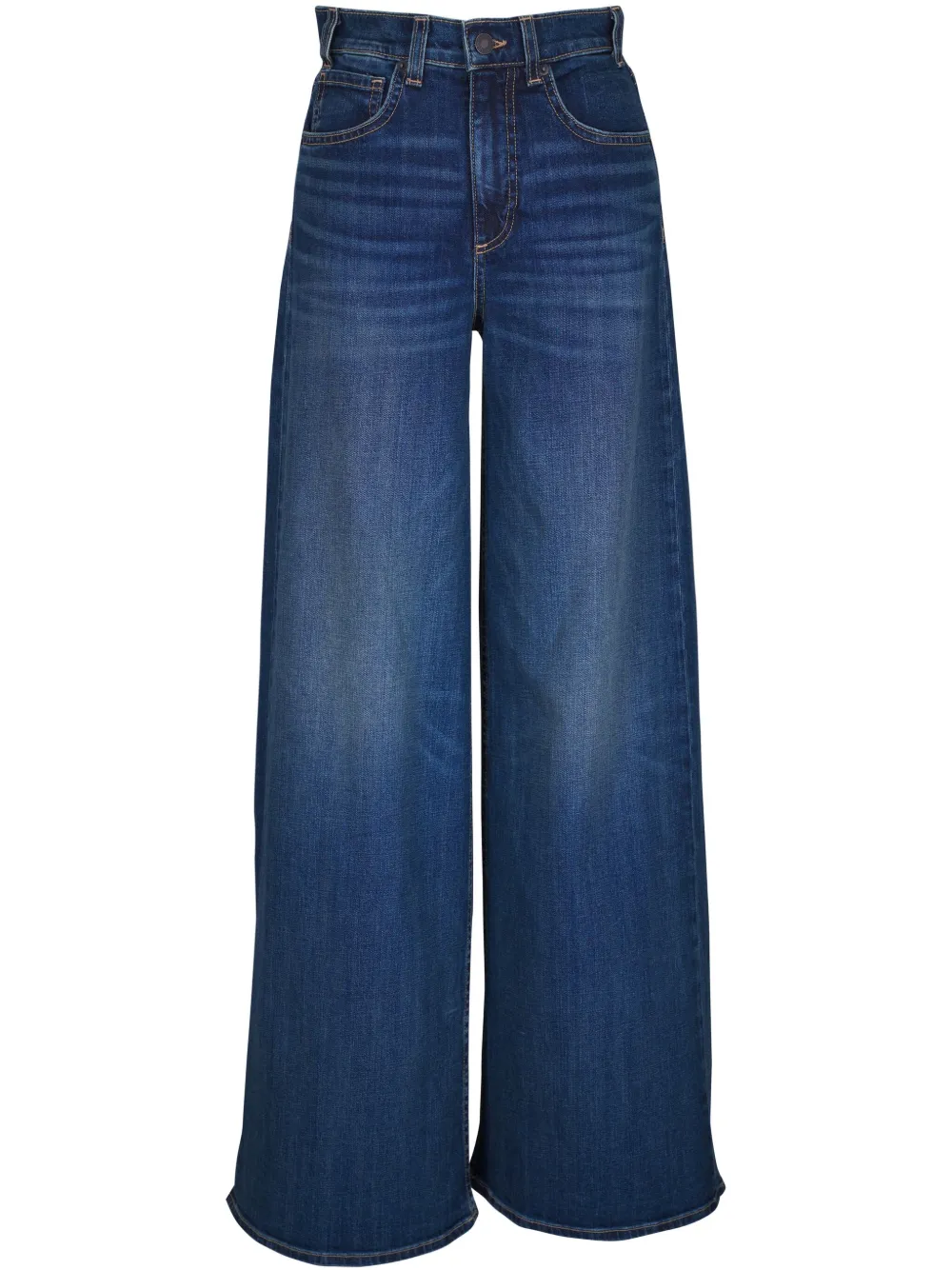 Nili Lotan Jeans met wijde pijpen Blauw