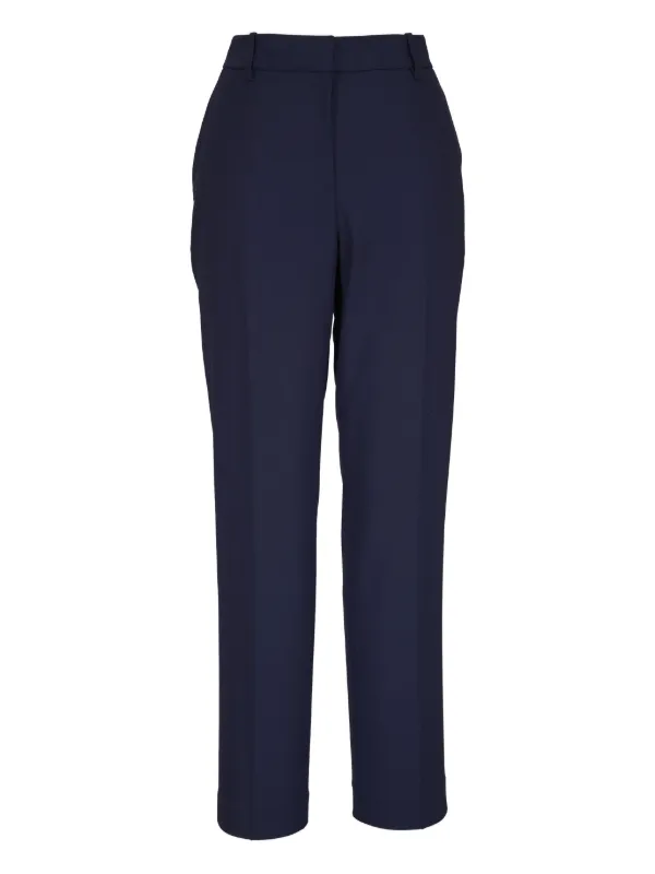 Lafayette 148 Gramercy Trousers in Blue