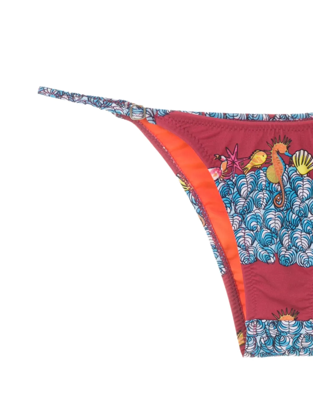 Amir Slama Bikini met dierenprint Blauw