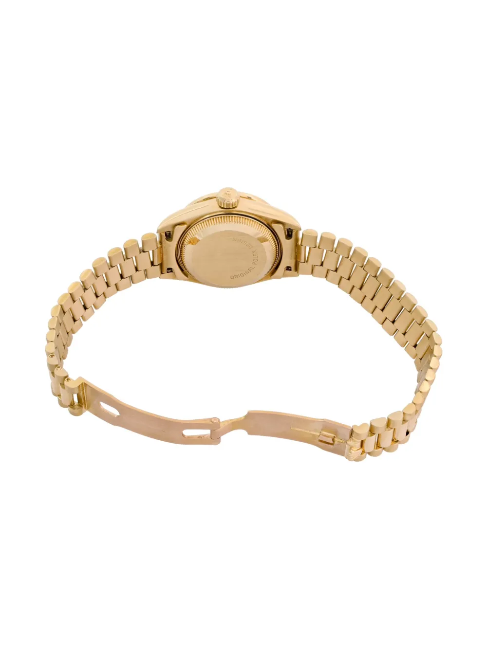 Pre-owned Rolex Date Just 26mm In Gold