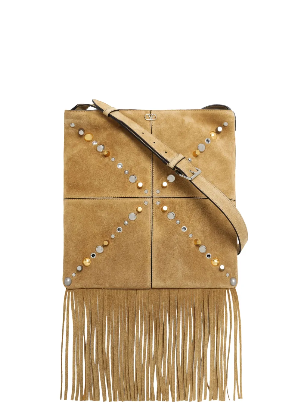 Valentino Garavani ネルコート ショルダーバッグ S - ブラウン