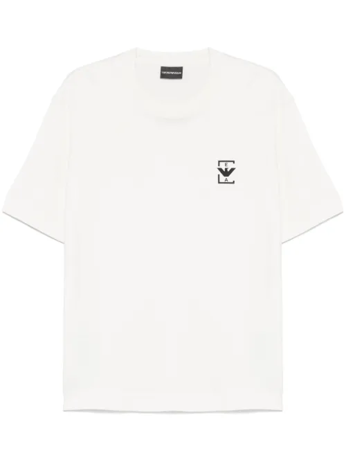 T-shirt à appliqué aigle - Emporio Armani - Modalova