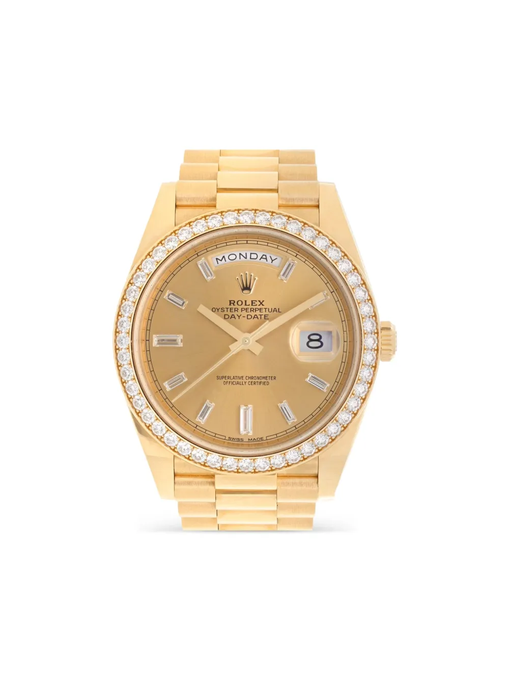 Rolex reloj de archivo Day Date de 40mm pre-owned | dorado | Image 1