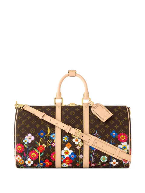 Louis Vuitton Pre-Owned x Takashi Murakami Keepall Bandouliere 45 "Monogram" travel bag