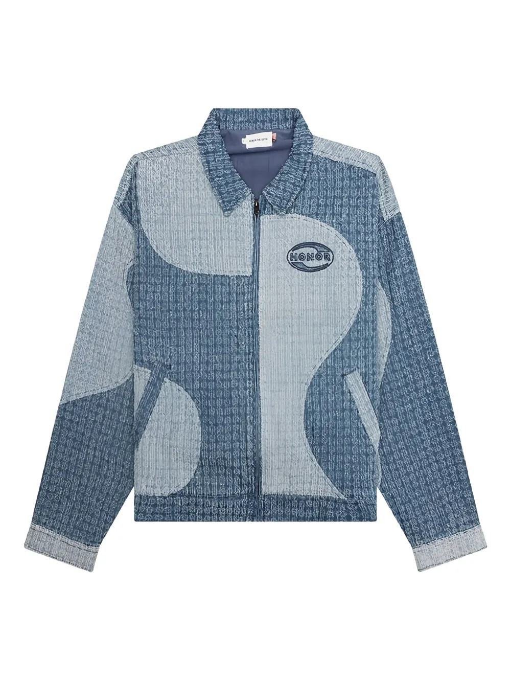 Honor The Gift channel denim jacket Blauw