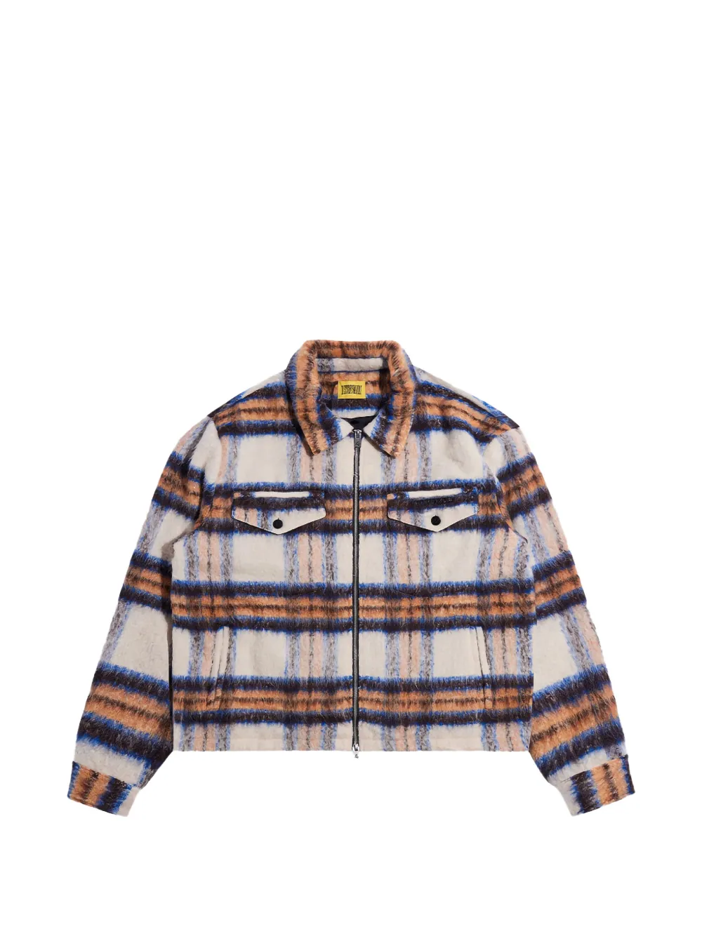 Diet Starts Monday check mohair jacket - Toni neutri
