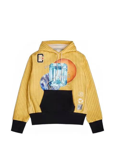 Advisory Board Crystals hoodie con estampado de aguamarina