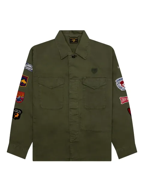 Human Made patch-pocket shirt jacket