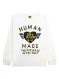 Human Made heart-logo long-sleeve T-shirt - White