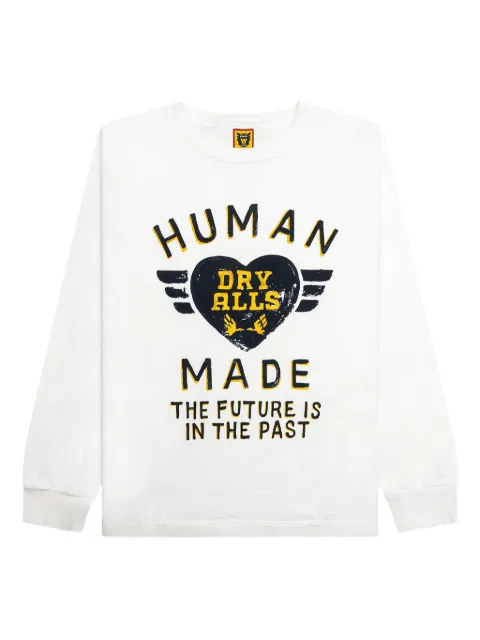 Human Made heart-logo long-sleeve T-shirt