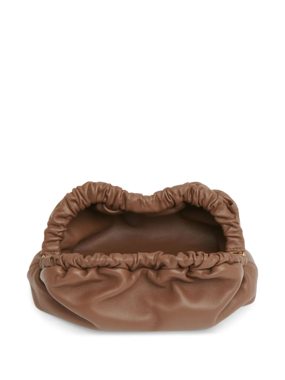 Mansur Gavriel Cloud kleine clutch Bruin