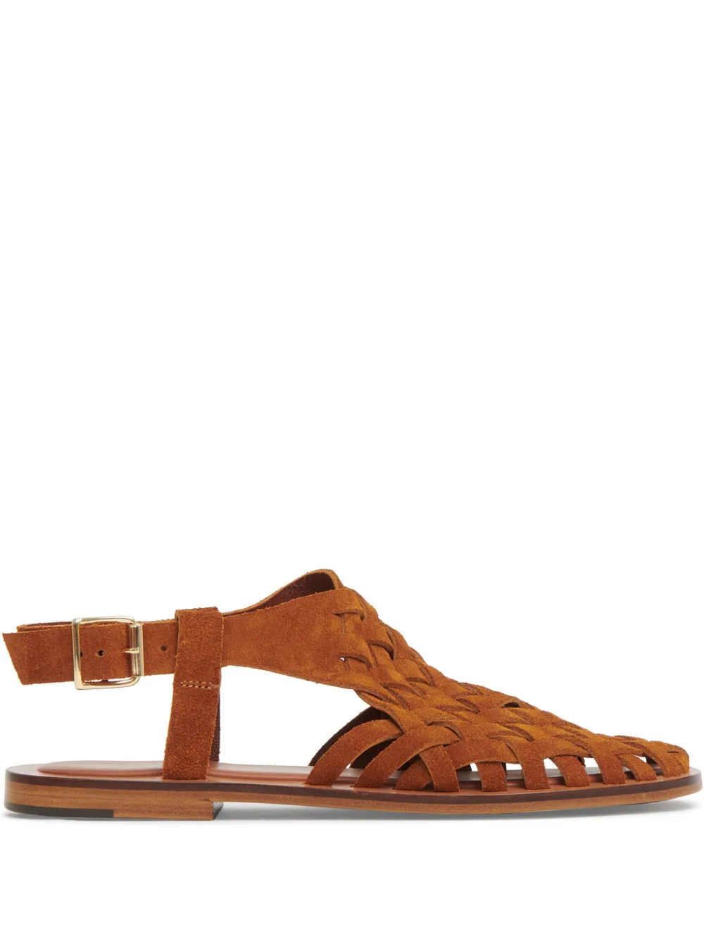 Mansur Gavriel woven sandals Brown