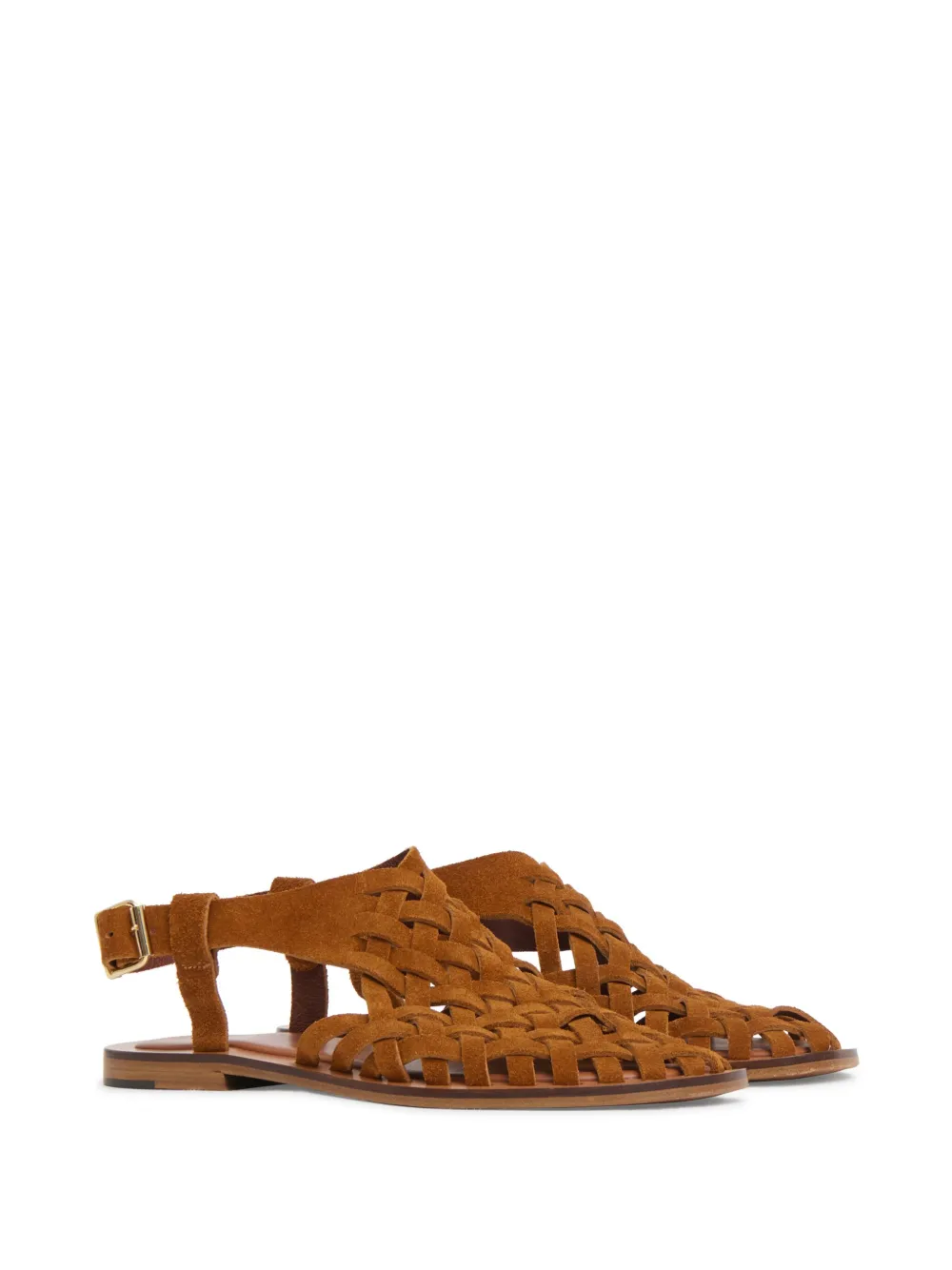 Mansur Gavriel woven sandals Brown