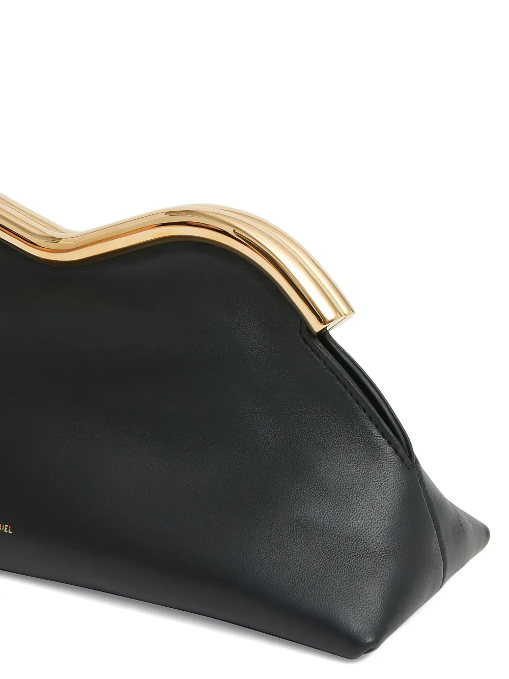 Mansur Gavriel Baci clutch Zwart
