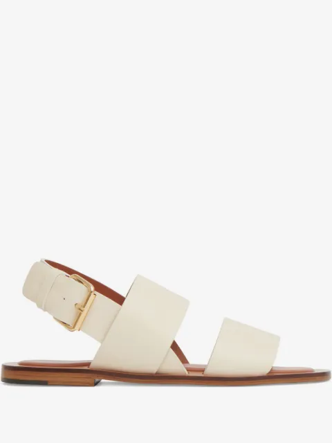 Mansur Gavriel leather flat sandals
