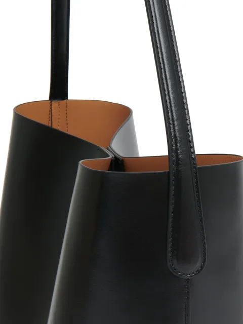 Mansur Gavriel Everyday Cabas tote bag WF24H118LWBLACKCARAMEL - 3