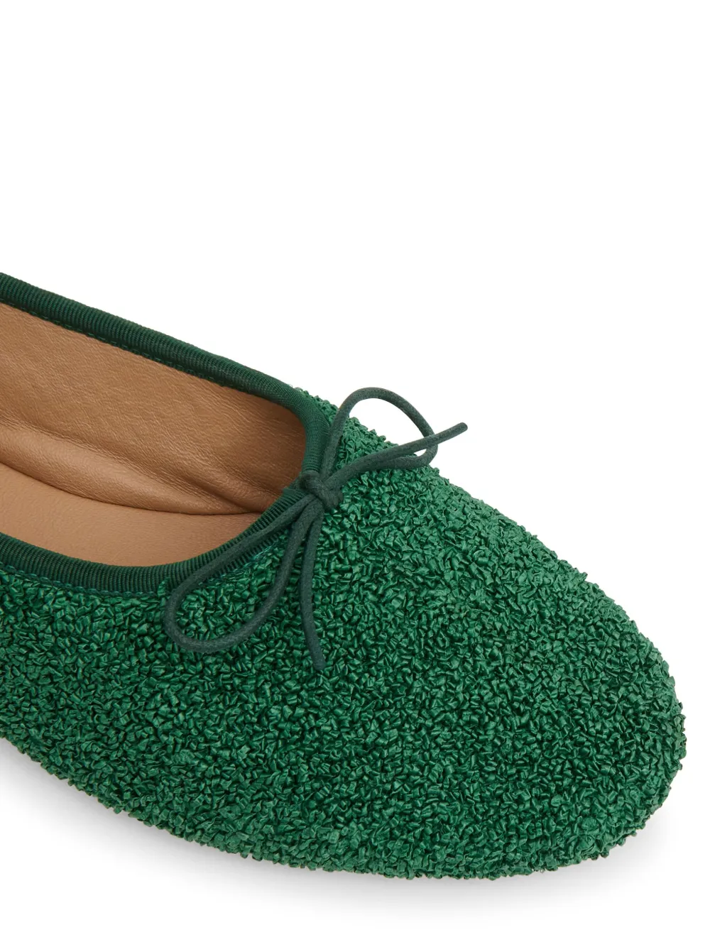 Mansur Gavriel Dream ballerina shoes Green