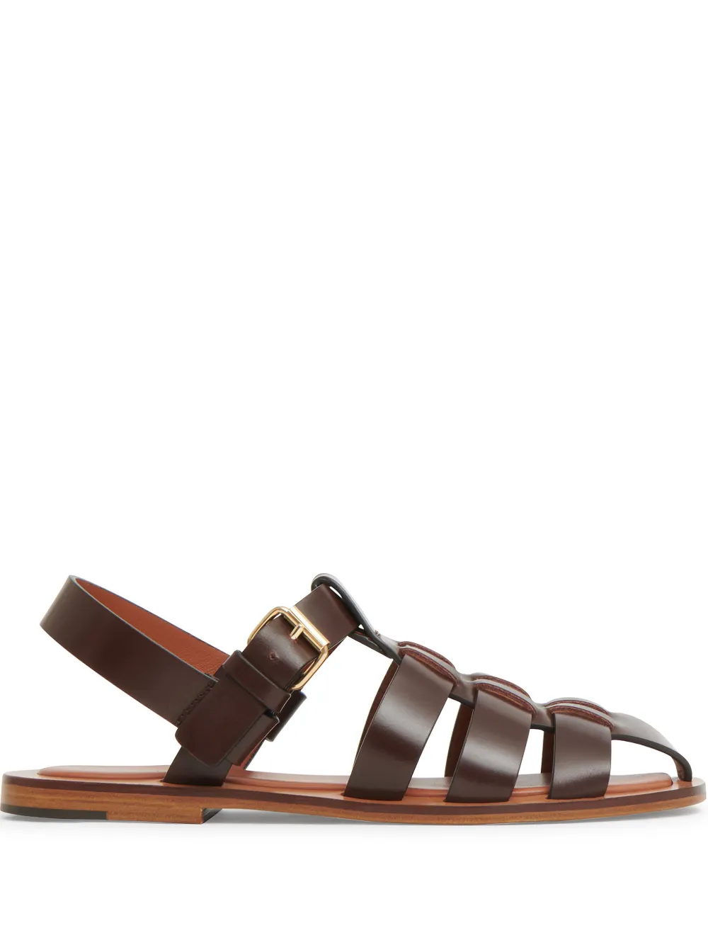 Mansur Gavriel Fisherman sandals Brown