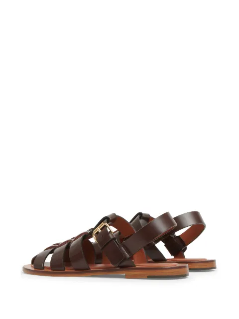 Mansur Gavriel Fisherman sandals WS25F066BCCHOCOLATE - 2