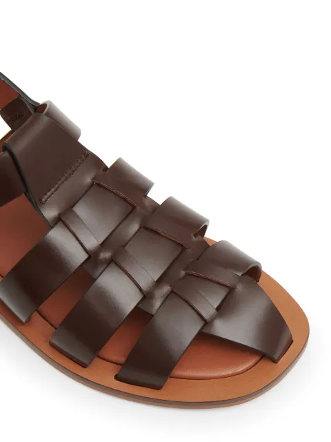 Mansur Gavriel Fisherman sandals WS25F066BCCHOCOLATE - 3