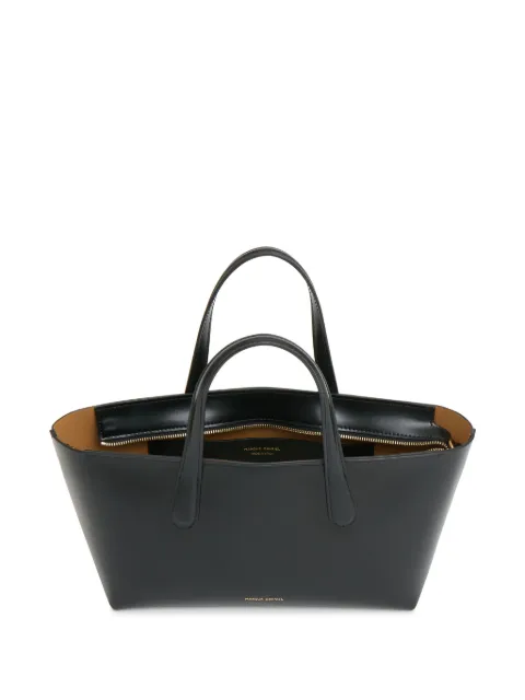 Mansur Gavriel mini Everyday tote bag WS25H175LWBLACKCARAMEL - 2