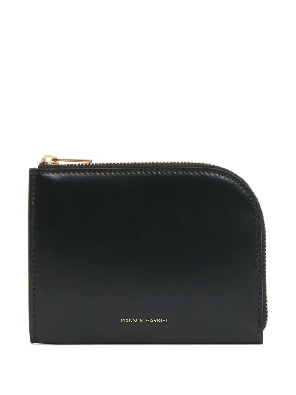 MANSUR GAVRIEL LOGO标记轻薄拉链钱包 
