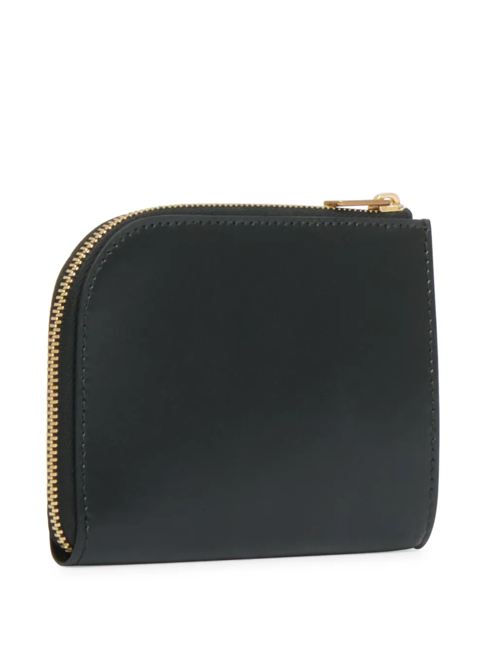 Mansur Gavriel Portemonnee met logoprint en rits - Zwart