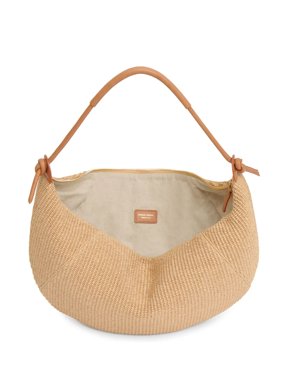 Mansur Gavriel Fortuna schoudertas Beige
