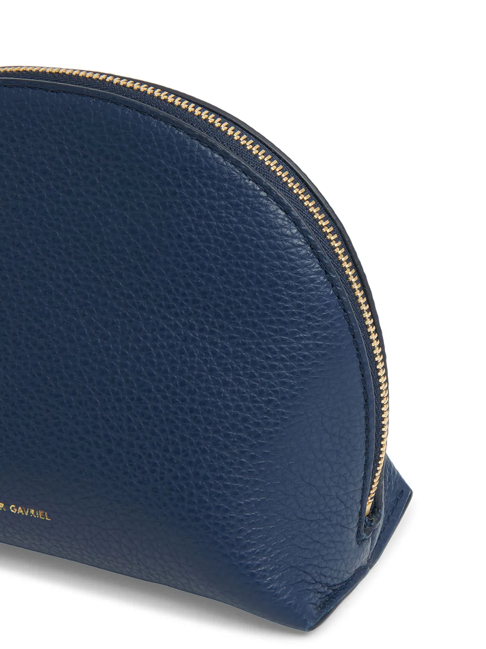 Mansur Gavriel Bellezza kleine make-up tas Blauw