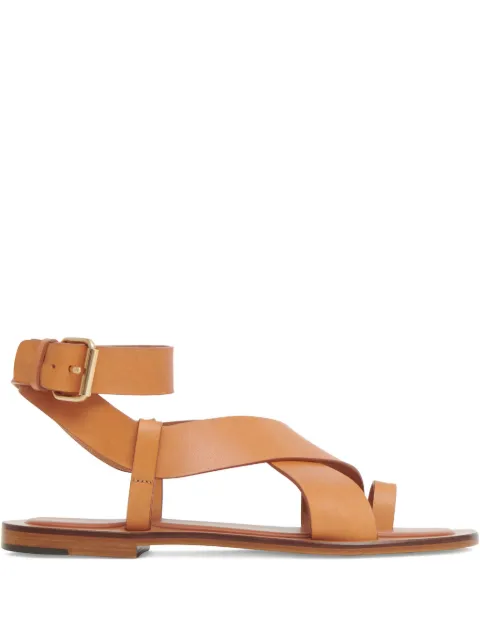 Mansur Gavriel sandalias planas de piel