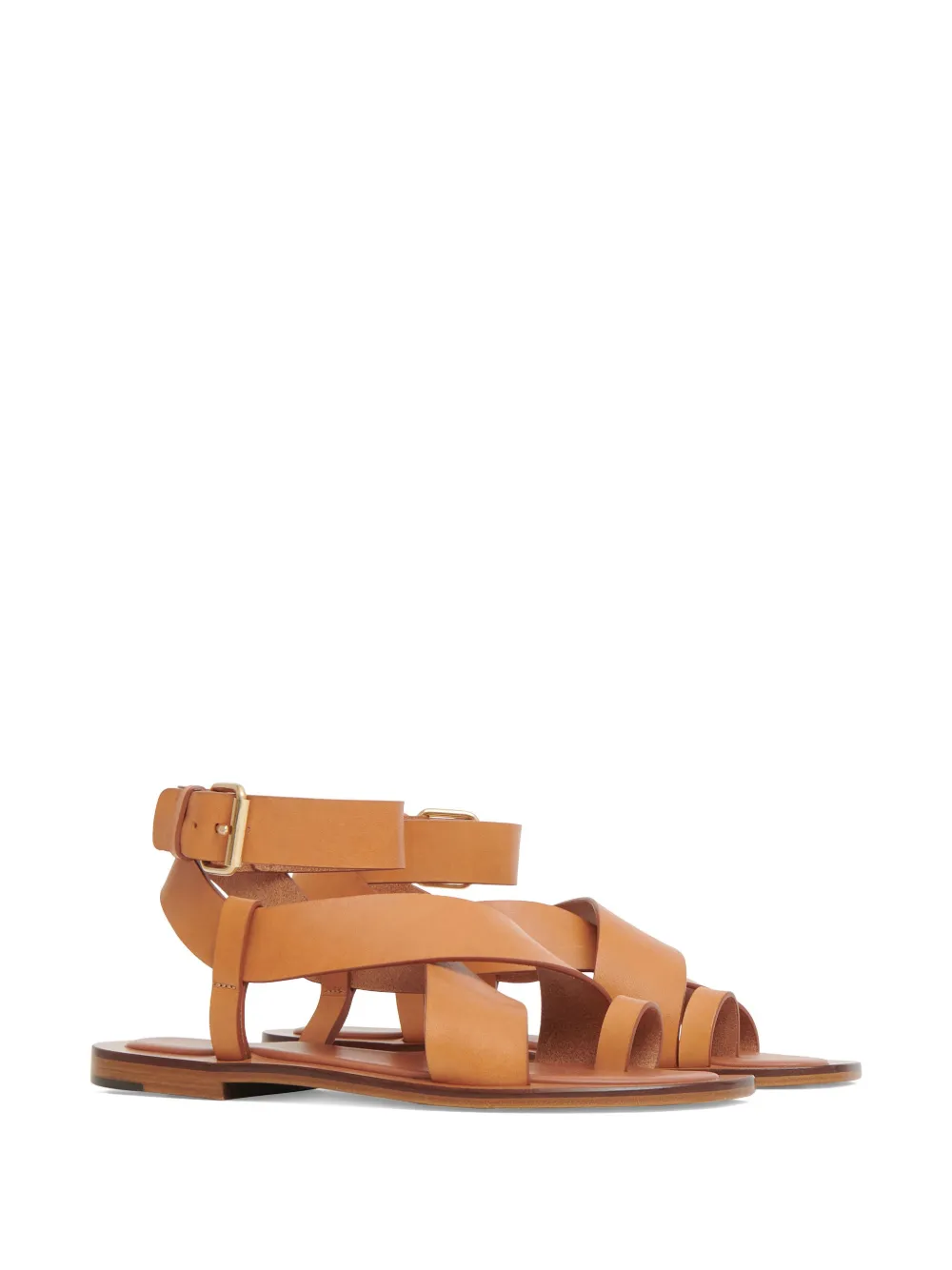 Mansur Gavriel Leren sandalen - Bruin