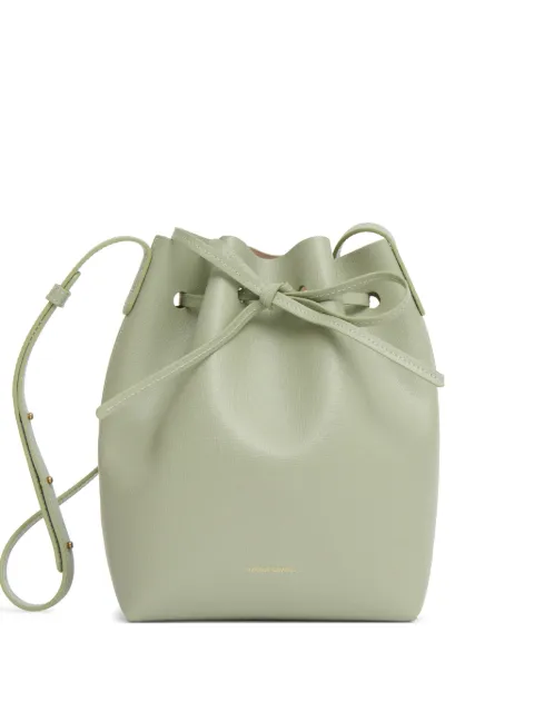 Mansur Gavriel mini leather bucket bag