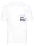 Helmut Lang New York Bridge Postcard T-shirt - White