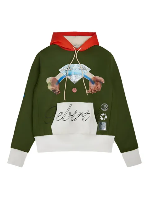 Advisory Board Crystals Birthstone - April "Olive" hoodie