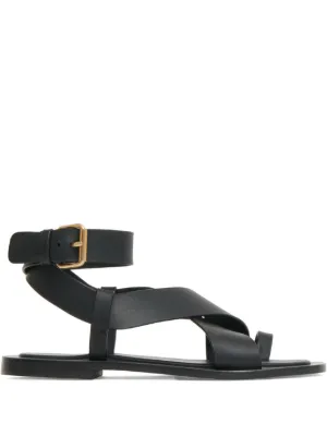 【MANSUR GAVRIEL】レザーサンダル Mansur Gavriel ウィメンズ サンダル通販 - FARFETCH