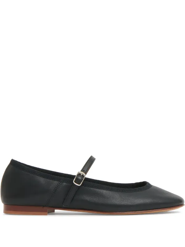 Mansur Gavriel Dance Mary Jane Ballerina Shoes Black