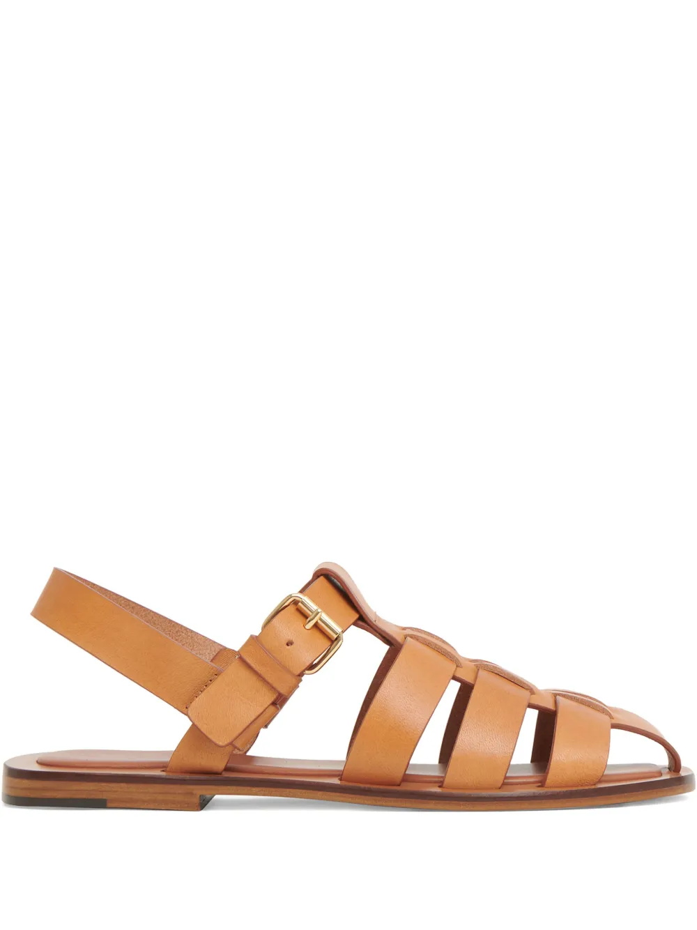 Mansur Gavriel Fisherman sandals Brown