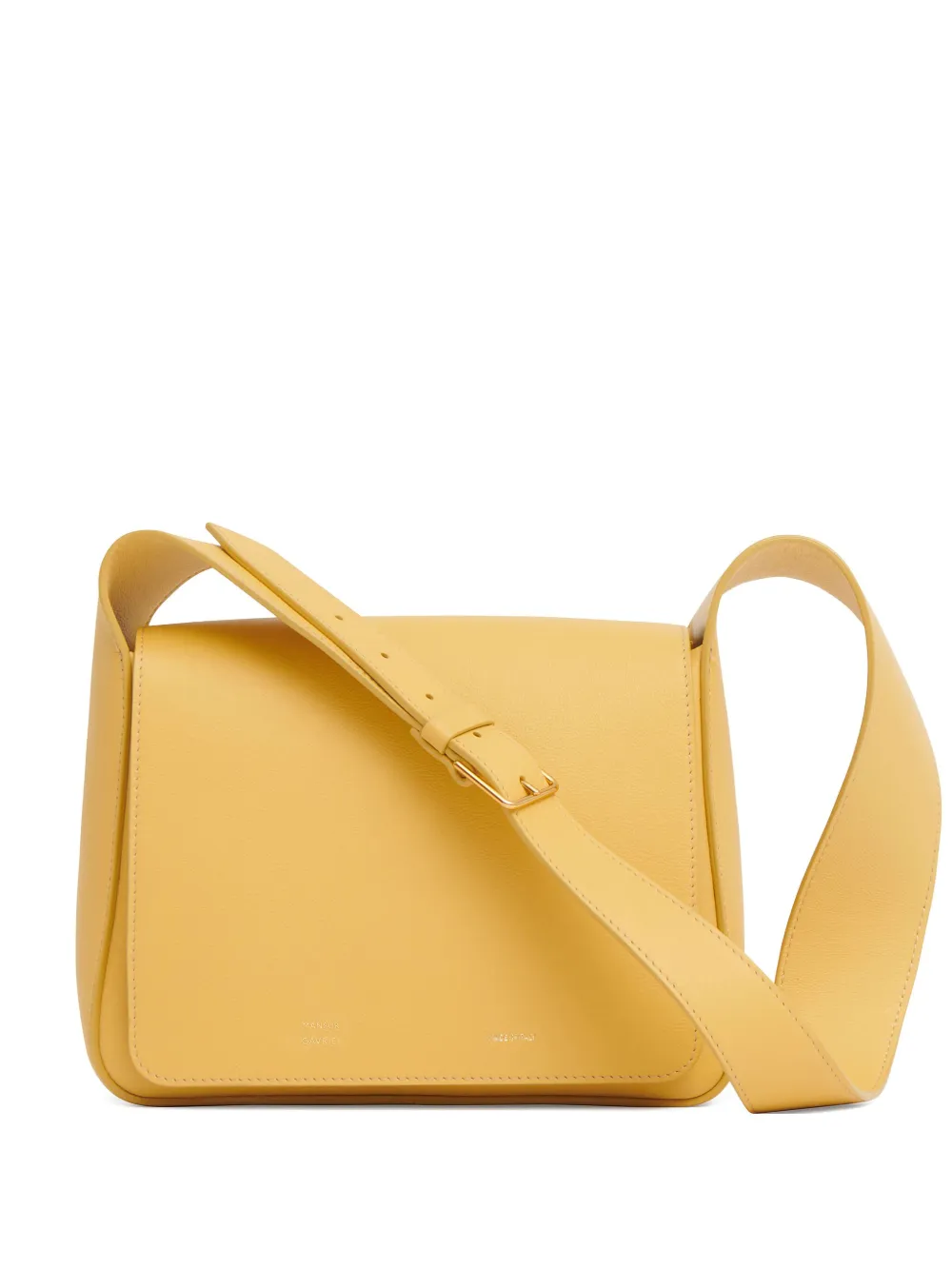 Mansur Gavriel Box schoudertas Geel