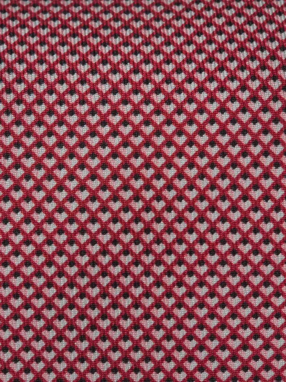 Brioni Textured silk tie - Rood